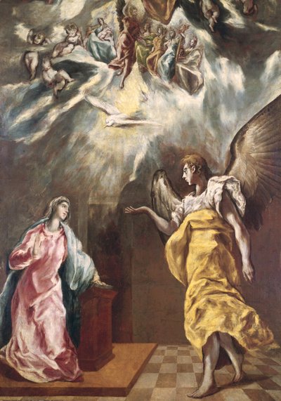 The Annunciation by El Greco